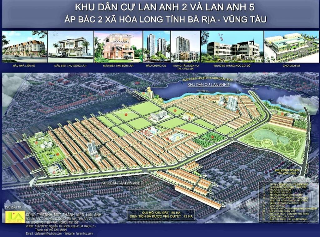 Bà Rịa - Vũng Tàu: Giá đất dự án Lan Anh 2 và Lan Anh 5 gây "sốt"