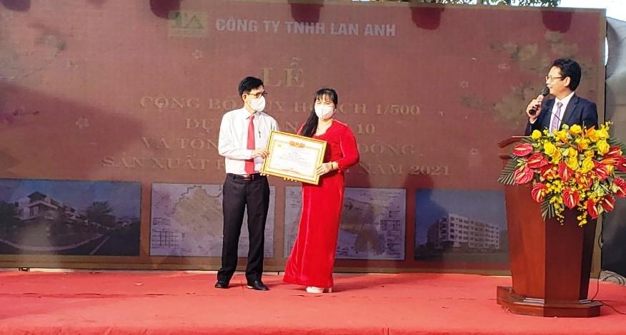 Công ty Lan Anh công bố quy hoạch 1/500 dự án KDC Lan Anh 10 và cơ cấu lãnh đạo công ty